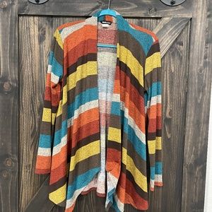 Striped cardigan